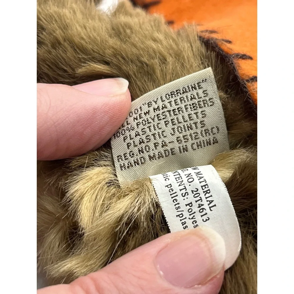 Lorraine Chien Ganz Cottage Collectibles Teddy Bear Jointed Orange Jacket LCC